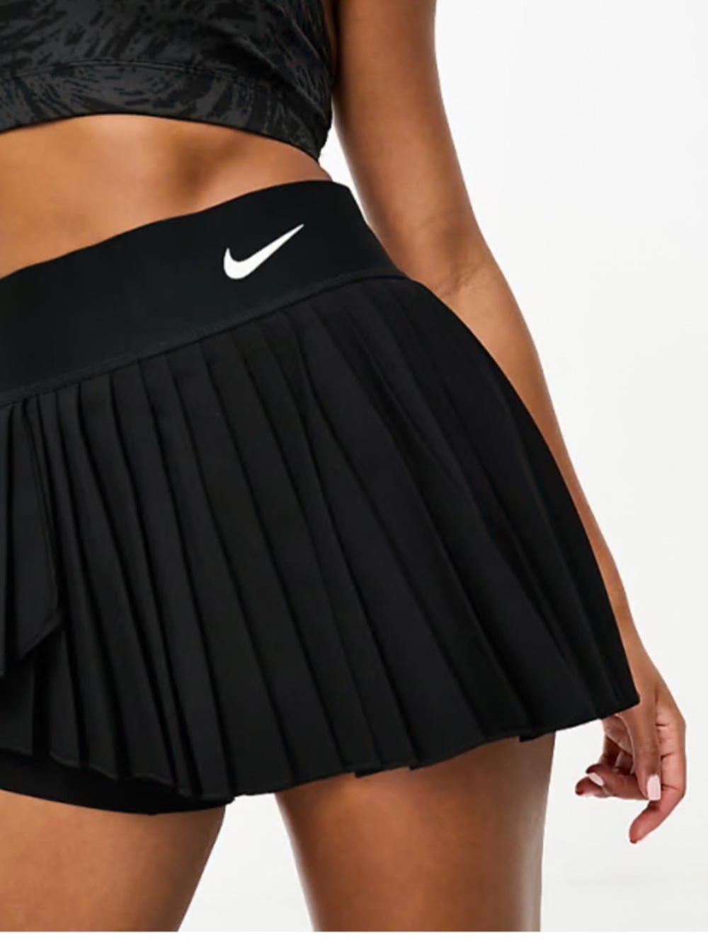 Nike Court Dri-FIT Advantage Women's Pleated Tennis Skirt sz M